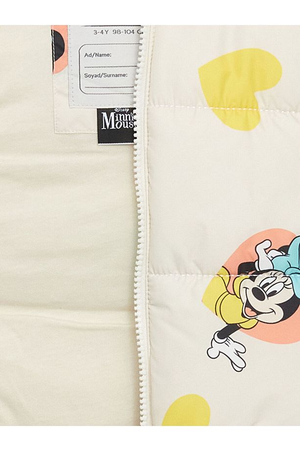 LCW Kids Minnie Mouse Baskılı Kız Çocuk Şişme Yelek - 2
