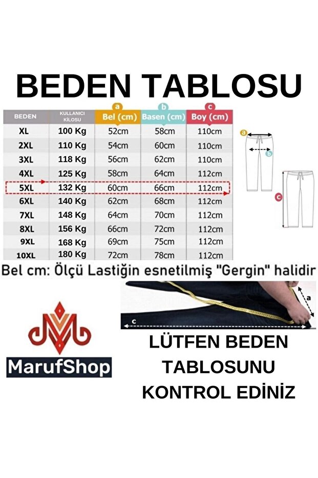 Férfi nagy méretű, fűzős Lycra Pipe Leg farmer nadrág 100-180 kiló között - 5