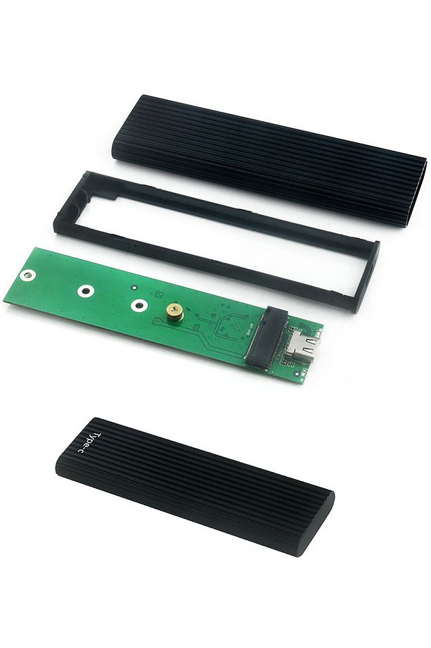 3143 Usb 3.1 Type C To Pci-e Express Nvme Ssd M.2 M-key Hard Disk Kutusu - 5