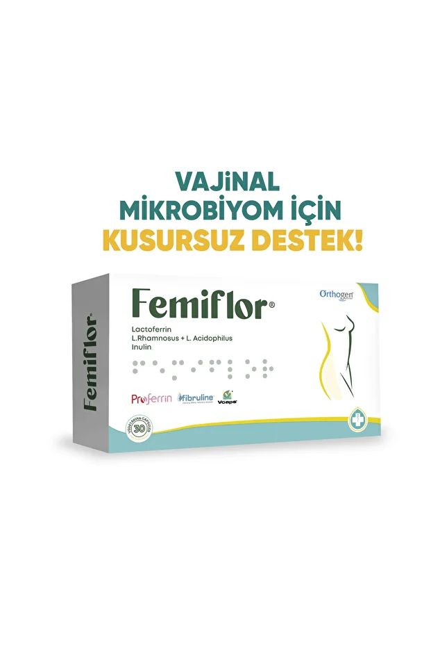 Femiflor Vajinal Flora Mikrobiyom Takviyesi 30 Kapsül - 1