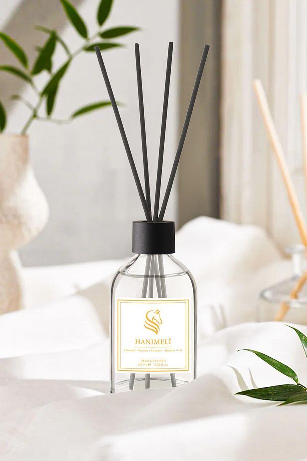 Hanımeli Çubuklu Oda Kokusu Honeysuckle Reed Diffuser 100ml - 2