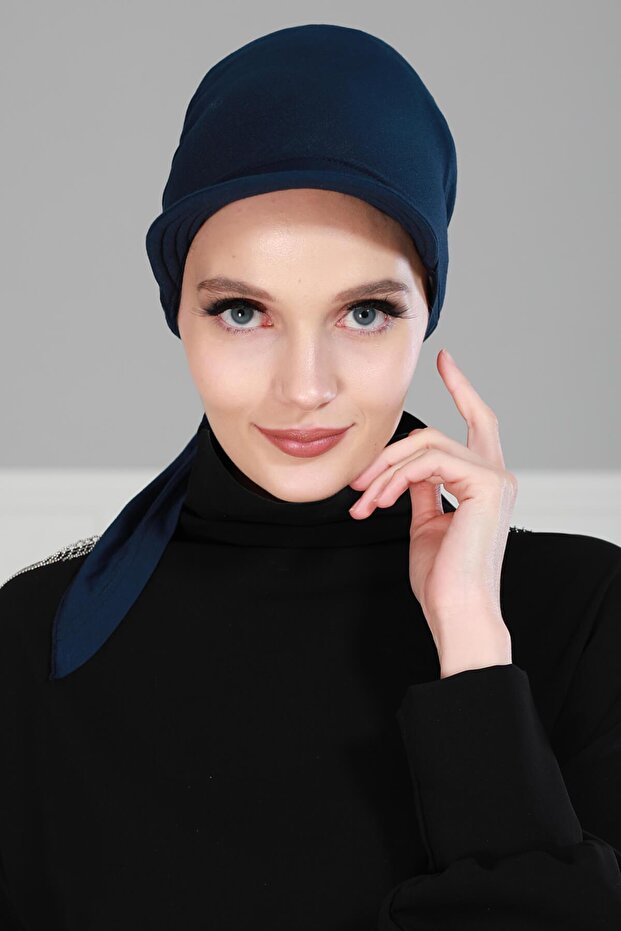 باندانا مع قناع للعين، B-40، أزرق داكن