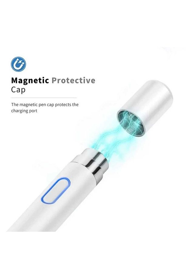İos Android Windows Uyumlu Çizim Ve Tasarım İçin Dokunmatik Kalem Active Stylus Pen - 2