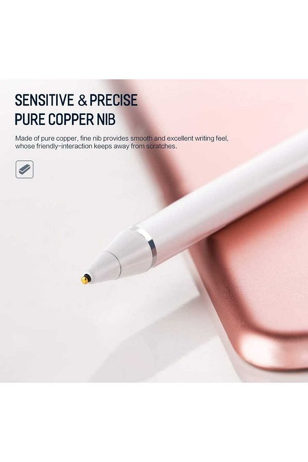 İos Android Windows Uyumlu Çizim Ve Tasarım İçin Dokunmatik Kalem Active Stylus Pen - 3