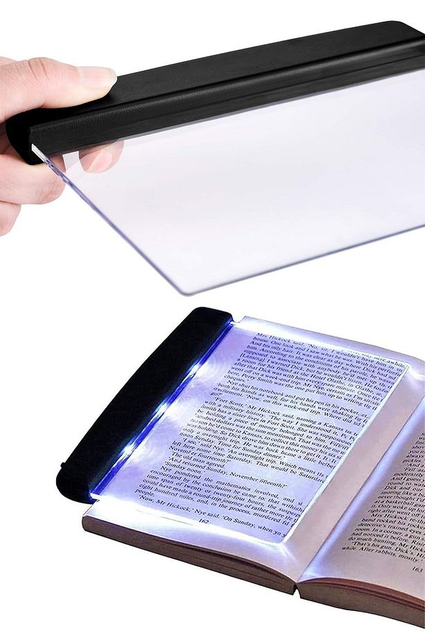 Lüks Özel Üretim Kitap Arası Okuma Lambası Led Işıklı Gece Kitap Okuma Lambası Ayraç Led Panel - 1