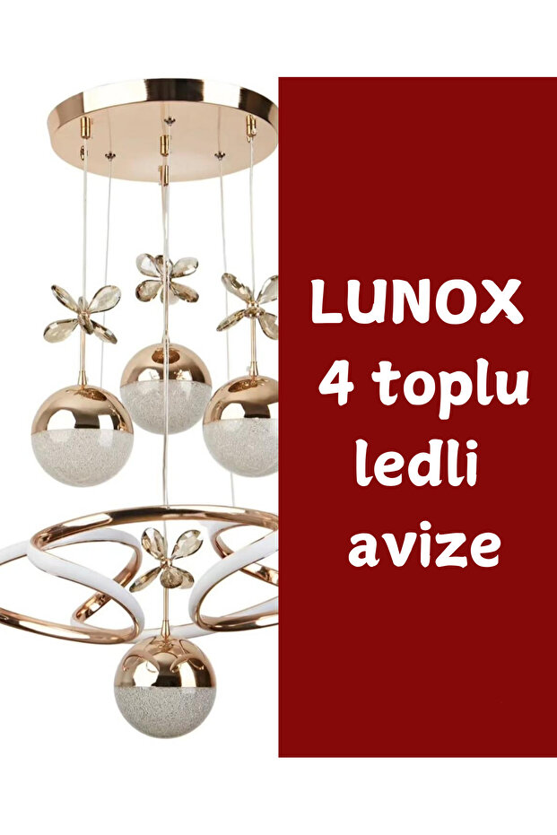 4 TOPLU TAŞLI AVİZE - 1