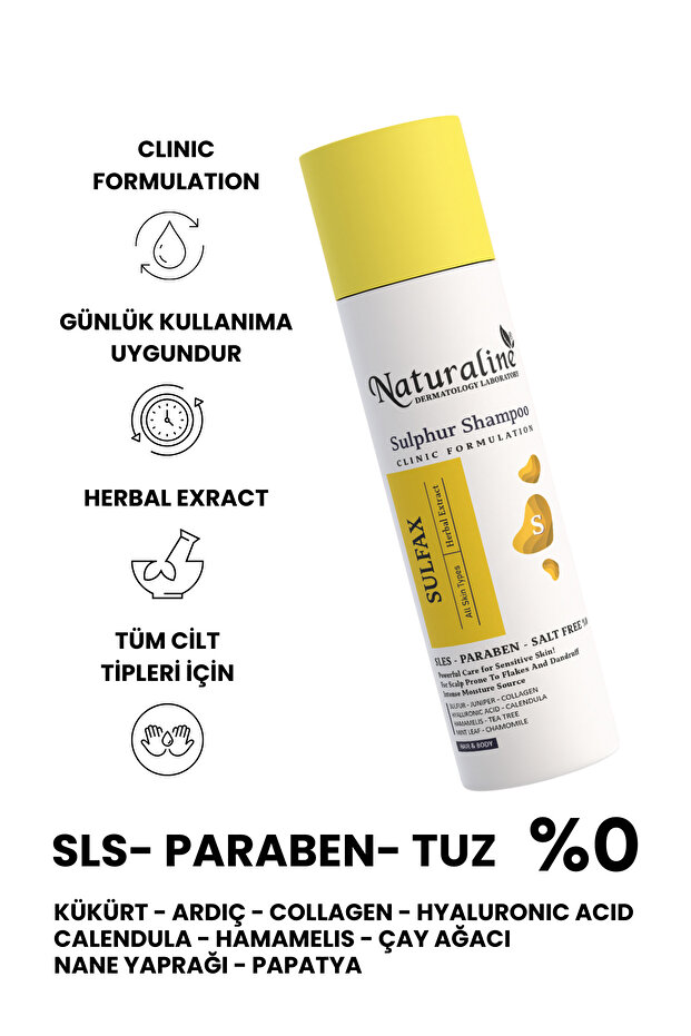 Sülfax Kükürt Şampuan 200ml - 4
