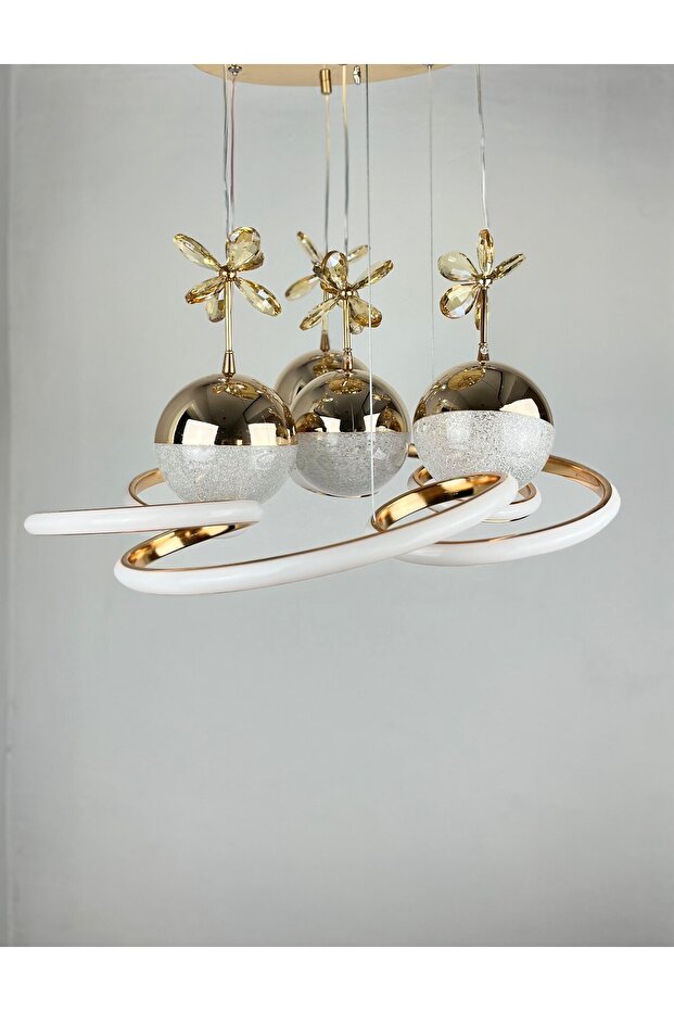 4 TOPLU TAŞLI LED AVİZE - 3