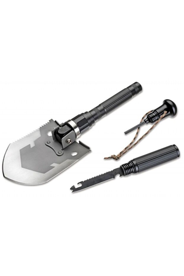 مجرفة متعددة الوظائف، بوصلة، سكين - 2