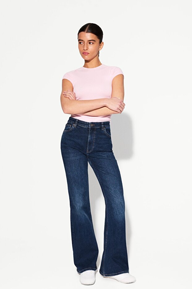 İspanyol paça jean - 1