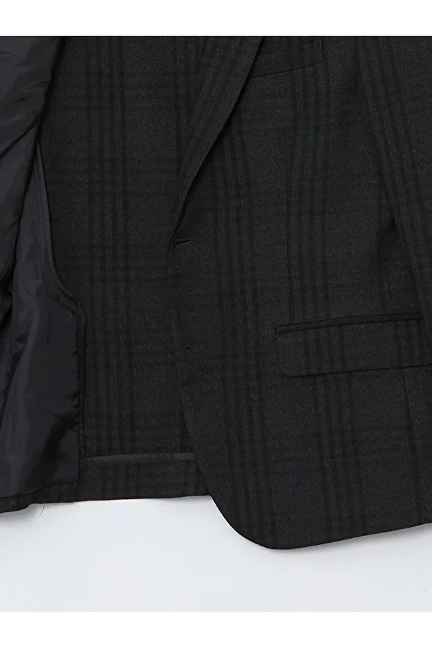 LCWAIKIKI Formal Dar Kalıp Erkek Blazer Ceket - 2