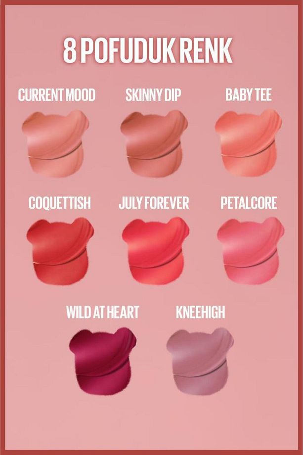 Teddy Tint Likit Mat Tint 15 Skinny Dip & Super Lock Brow Glue Kaş Sabitleyici Anahtarlık Hediyeli - 7