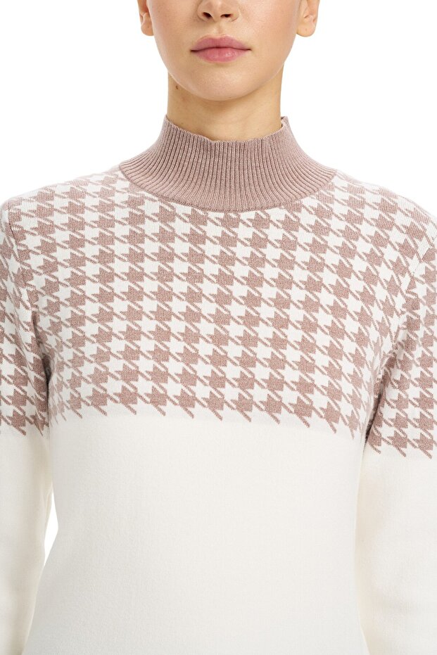 Balıkçı Yaka Kazak - 6