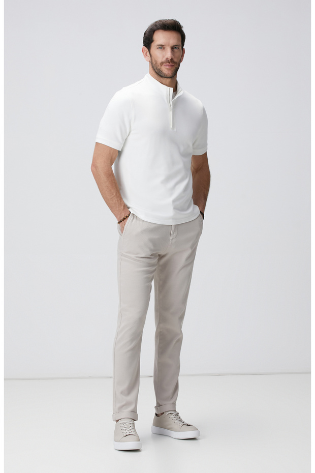 Kırık Beyaz Sweatshirt - 3