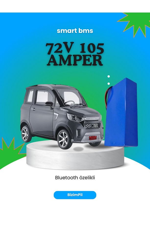 S1 Batarya 105 Amper 72volt - 1