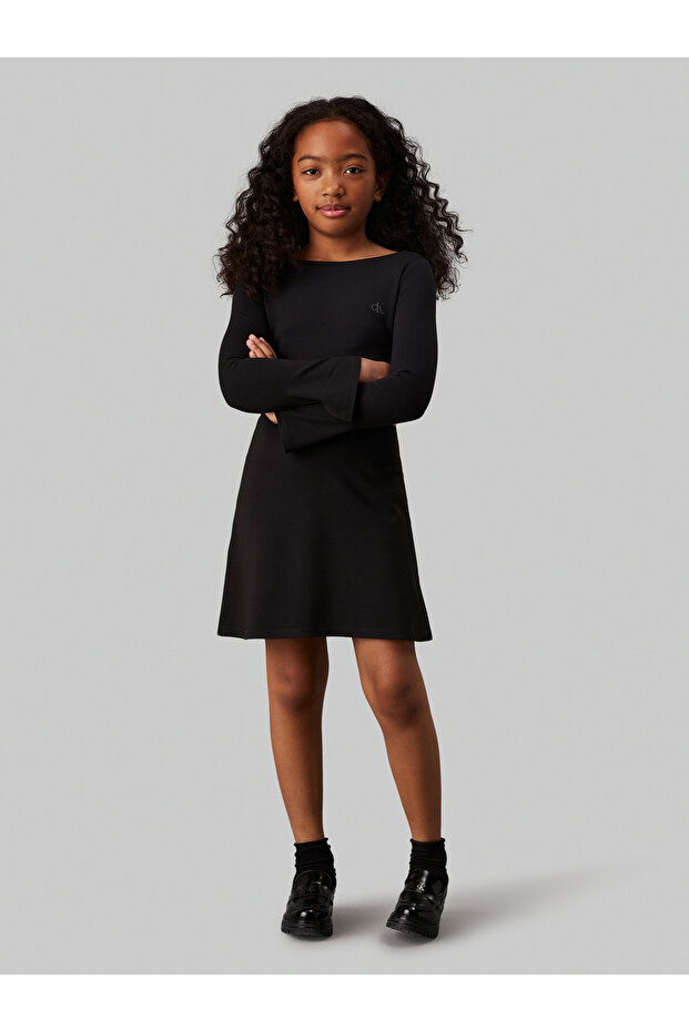 Girls Solid Dresses - 1