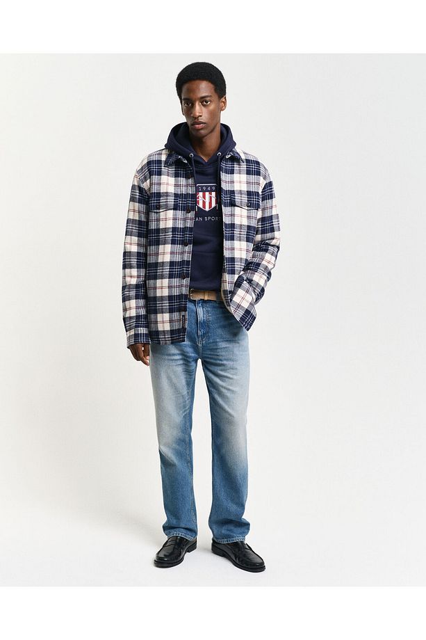 Erkek Lacivert Regular Fit Kapüşonlu Logolu Sweatshirt - 3