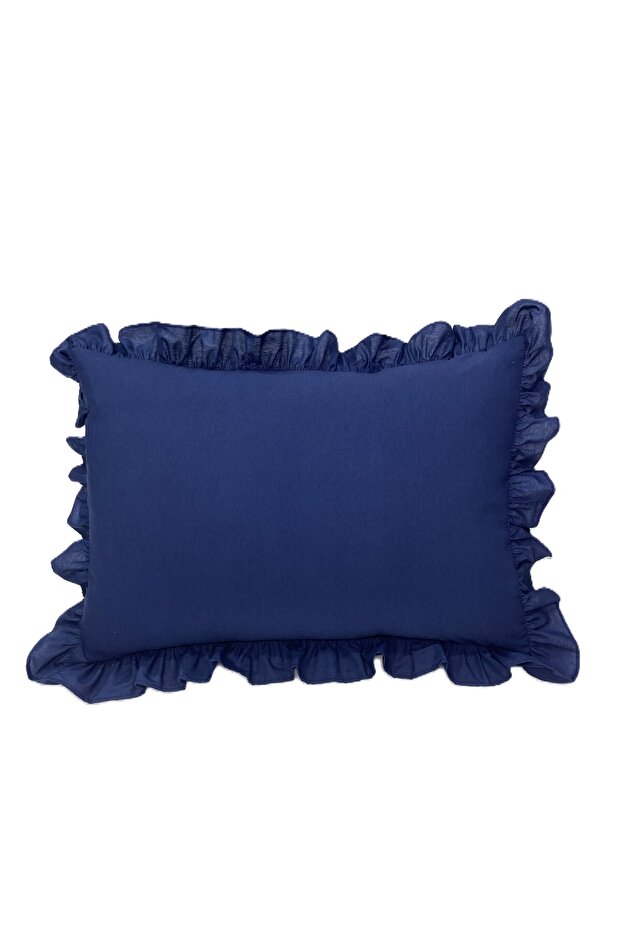 Home 100% Cotton Ruffled Pillowcase 50x70 Cm (1 Piece)