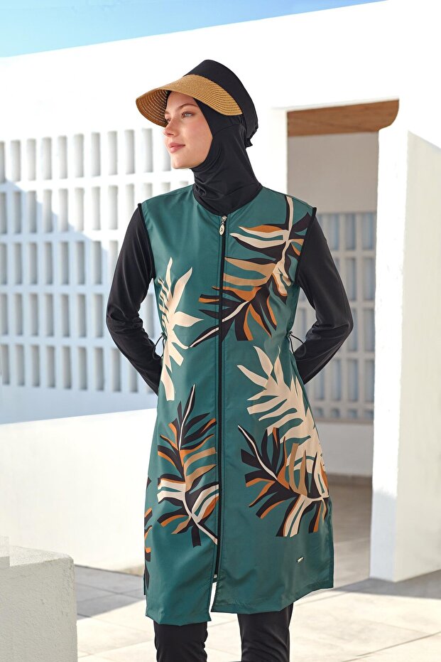 Jinny Long Sleeve Hijab Swimsuit 1305