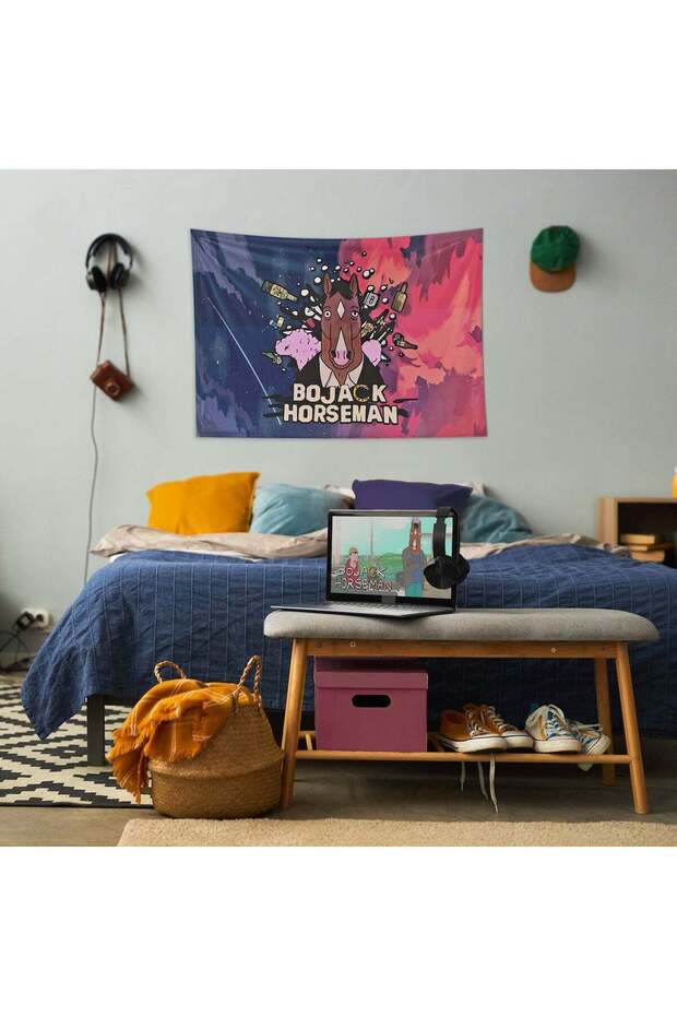 Bojack Horseman Duvar Örtüsü - 4