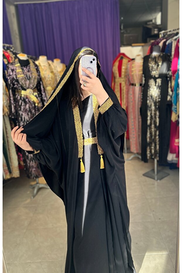 Siyah abaya - 3