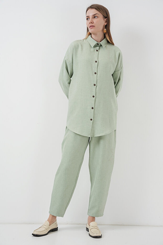 6622 Povlečení Double Set - Mint - 3