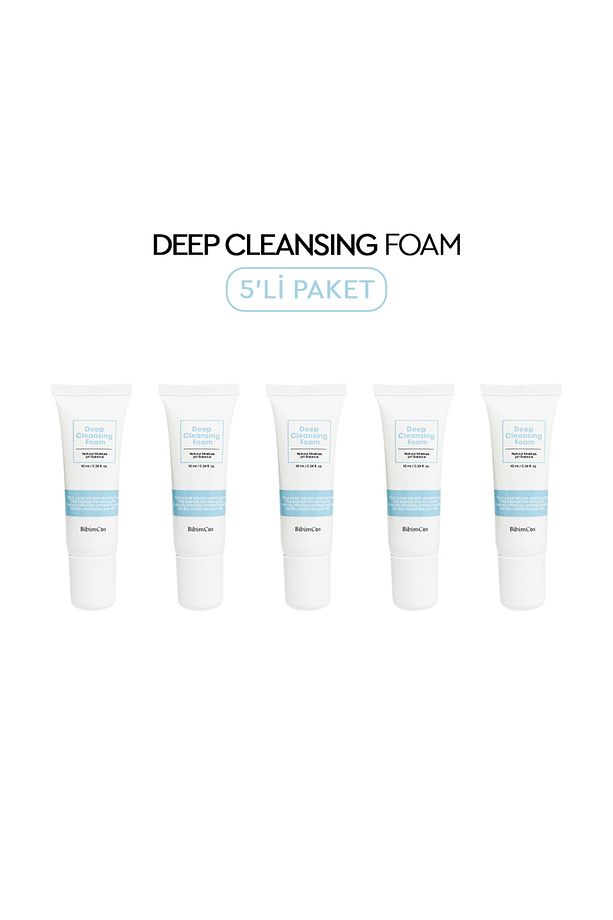 Deep Cleansing Foam 10 ml (5 Adet) – Yüz Temizleyici Köpük - 1