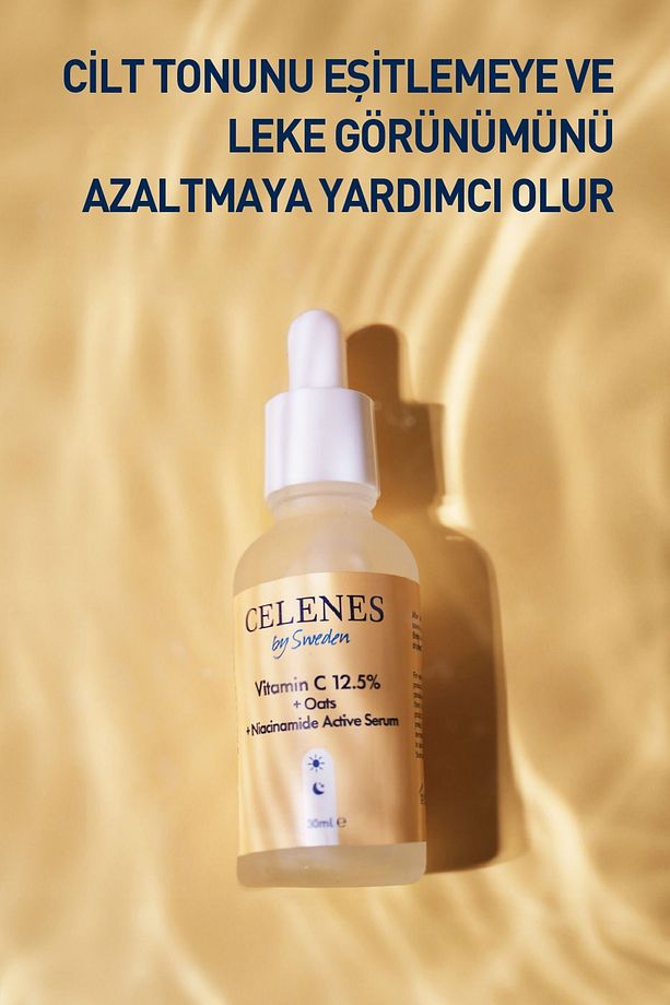Aydınlatıcı Ve Cilt Tonu Eşitleyici Rena C Vitamini Serum - Yulaf Özü Niacinamide 30 ml - 5
