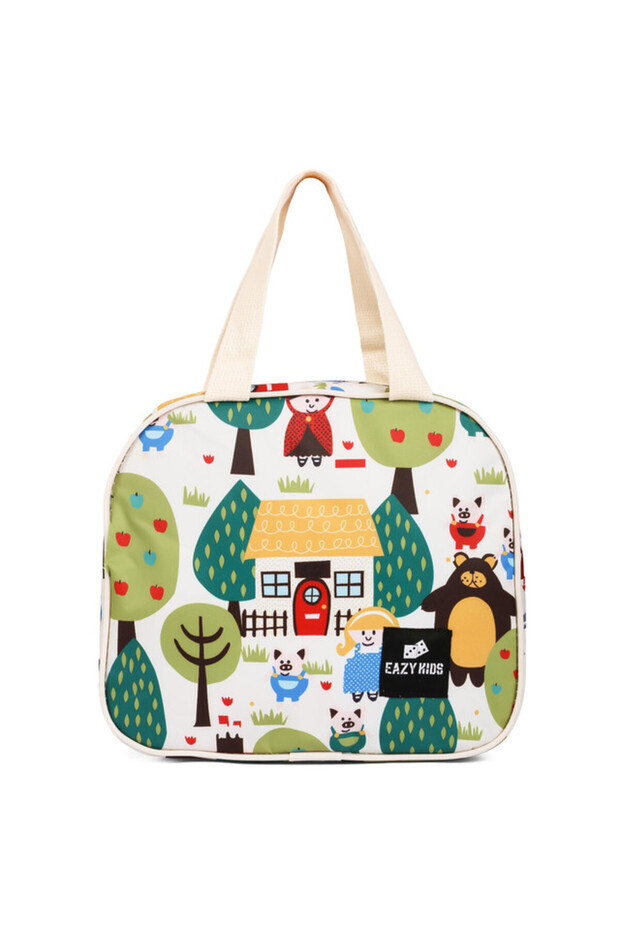 Eazy Kids Panda Lunch Bag - White
