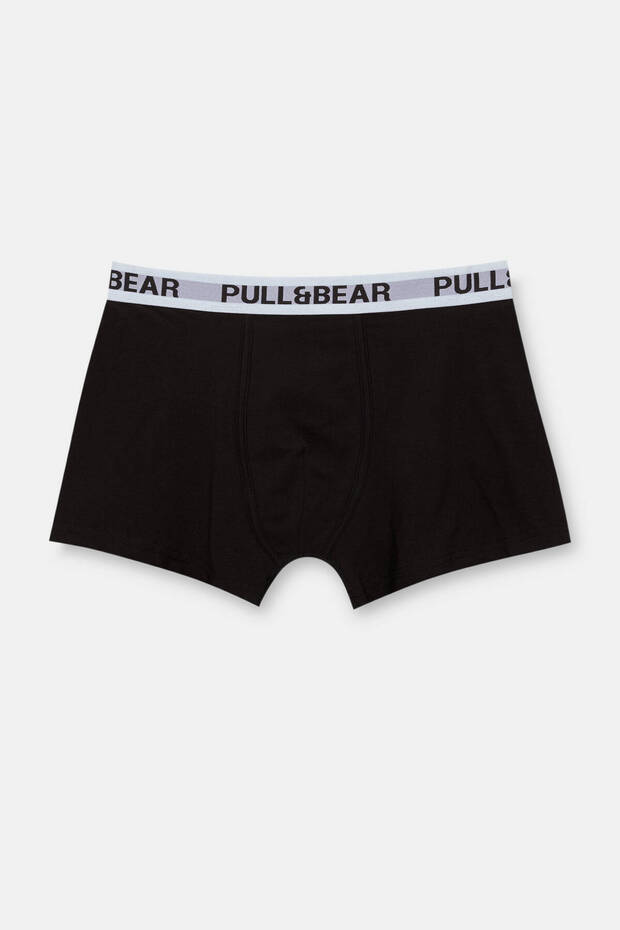 3'lü logolu boxer seti - 2