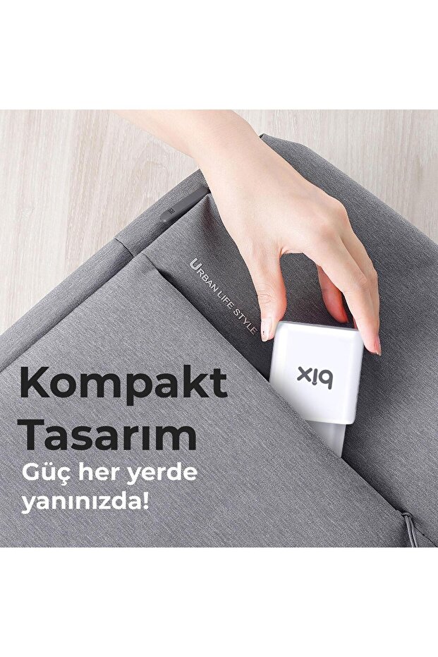 Bx-uc25ta 25w Pd Hızlı Şarj Adaptörü 5a Type-c Kablo - 7