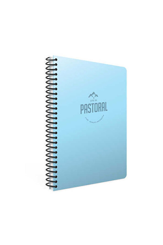 غطاء PP حلزوني رعوي مقاس A4 120 ورقة دفتر ملاحظات مربعات 3248