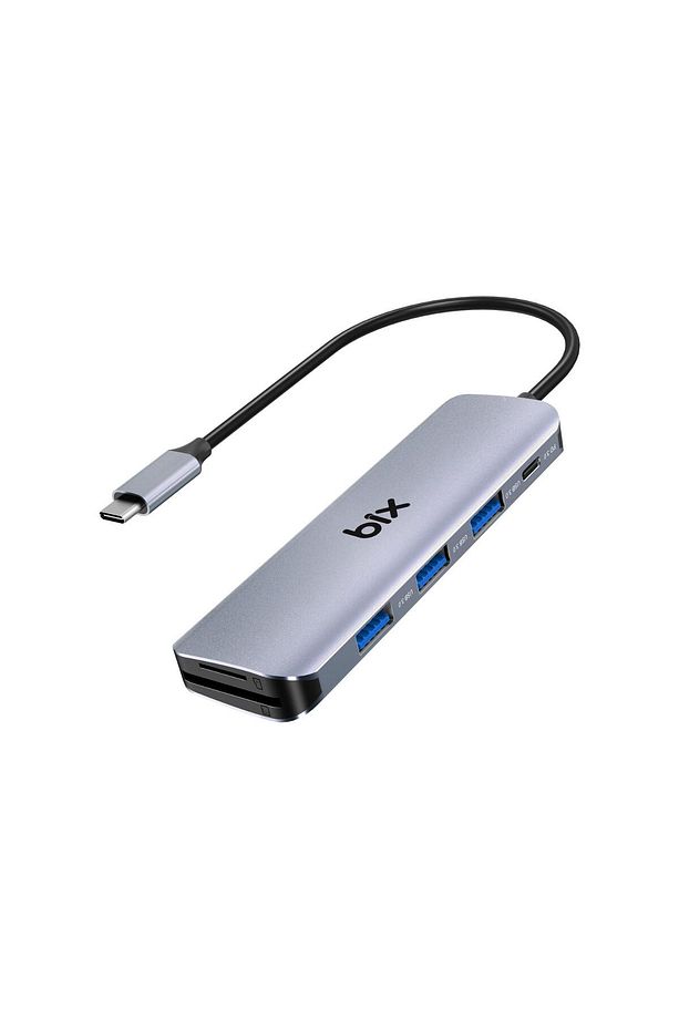 Type-c Usb 3.0 Pd Kart Okuyucu 3 Portlu Çoklayıcı Hub - 4