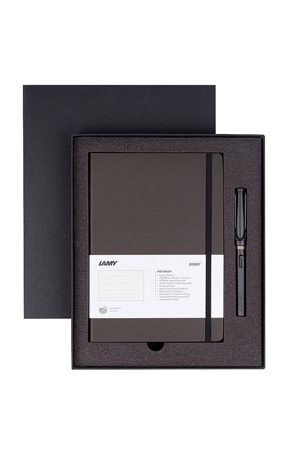 Safari Dolma Kalem-defter Seti Mat Siyah B3ms-17-f - 1