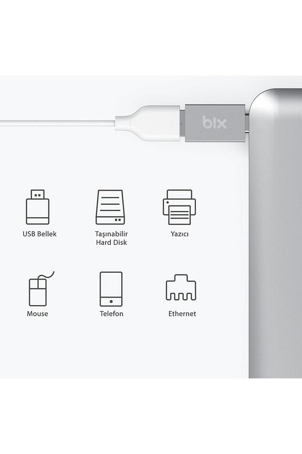 Adp-04 Type-c Micro Usb Ve Usb 3.0 Dönüştürücü Adaptör - 3