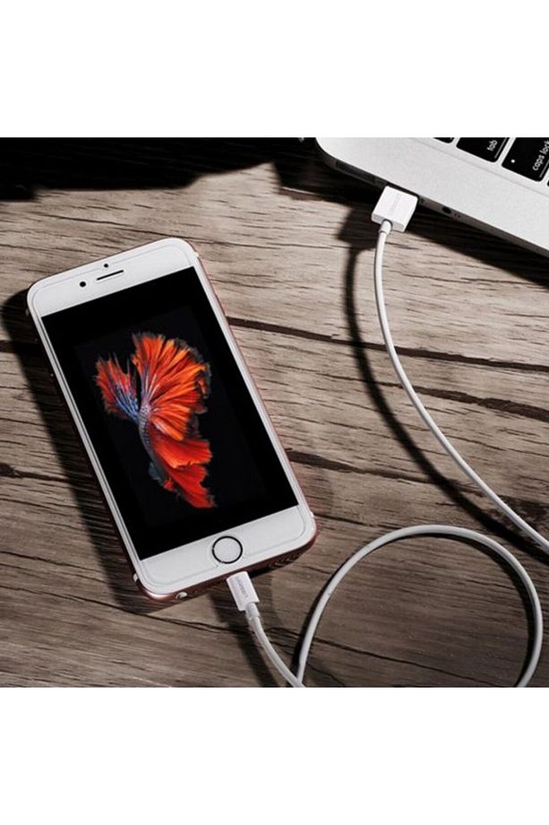 Mfı Lightning Iphone Şarj Kablosu Beyaz / 100 Cm - 6