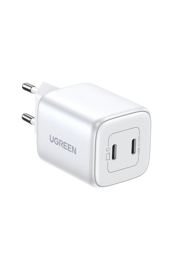 Nexode 45w Usb Type-c Qc 4.0 Pd Gan X 2 Portlu Hızlı Şarj Cihazı Beyaz - 3