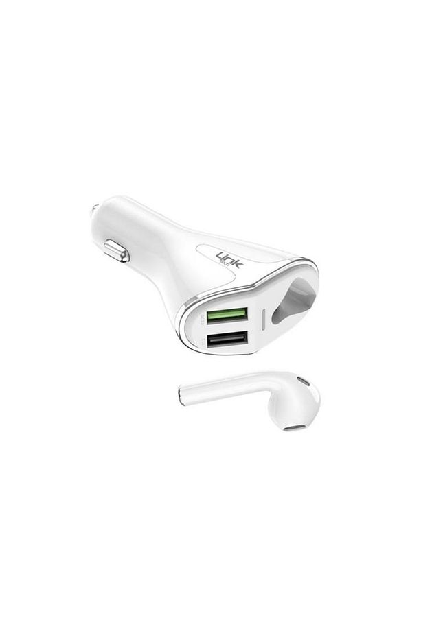 B450 Airpods Kulaklıklık Ve Qualcomm Qc 3.0 Araç Şarj Aleti - 1