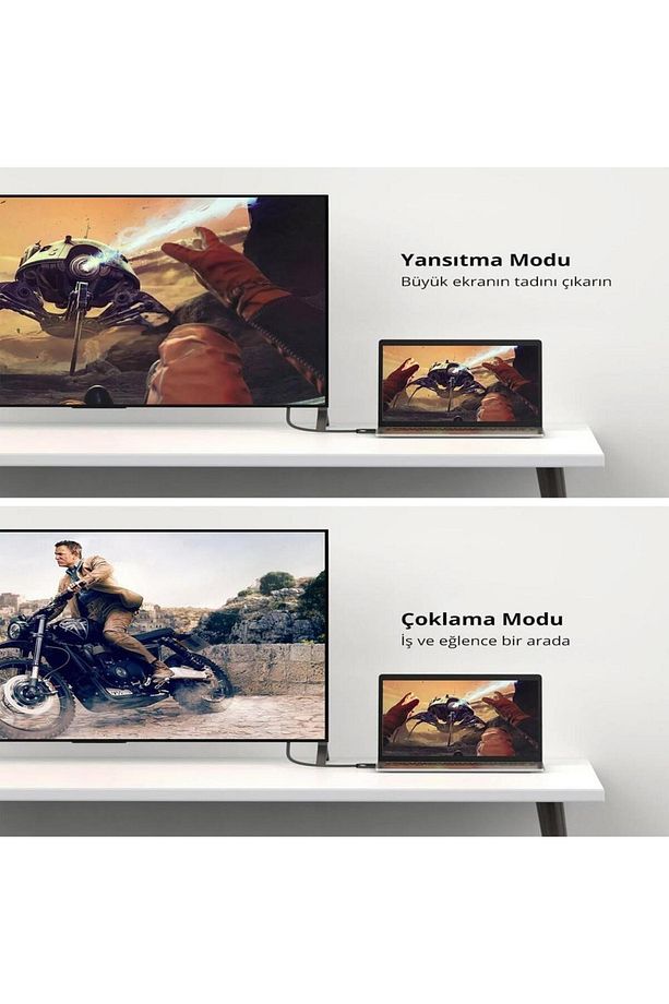 8k 60hz Displayport To Displayport 1.4 Örgülü Kablo 2 Metre - 7