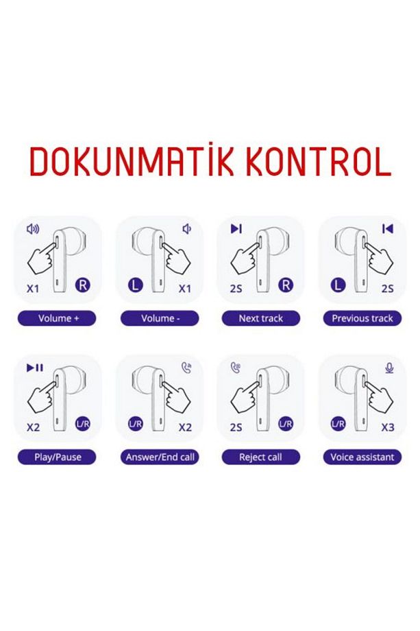 Onyx Ace True Wireless Bluetooth Kulaklık Siyah - 6