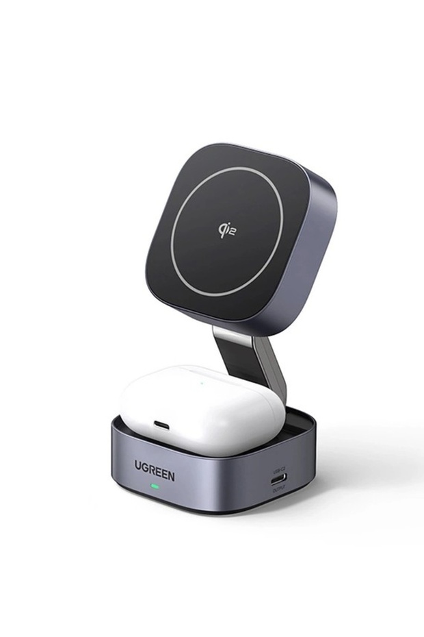 2-in-1 MagSafe Kablosuz Hızlı Şarj Standı - 35316 - 1