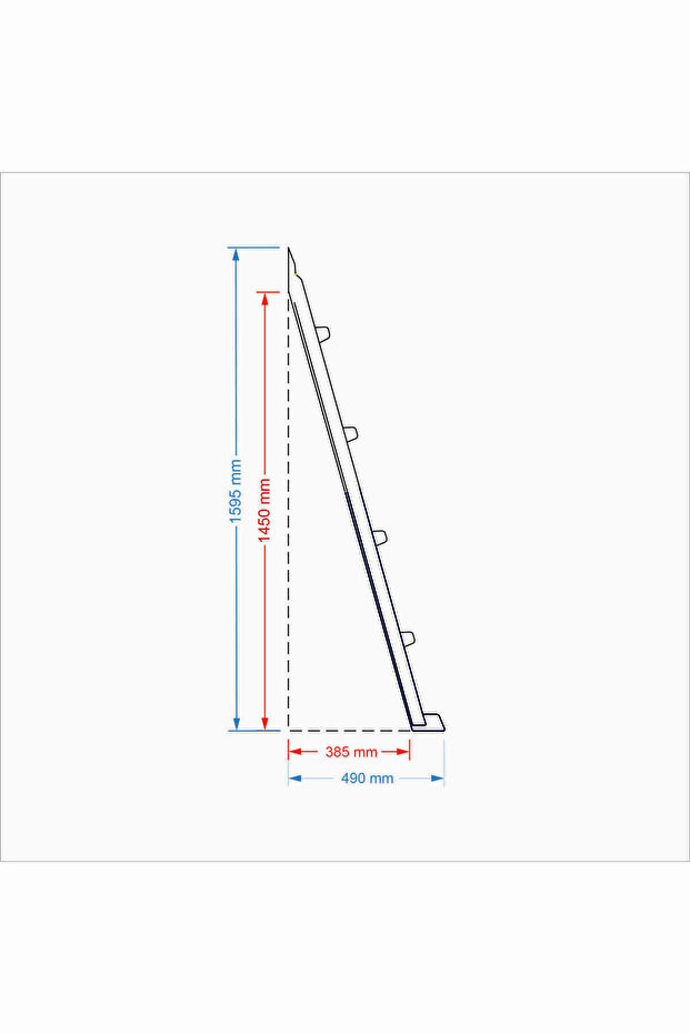 Merdiven 4 Basamaklı - Yatık - 3