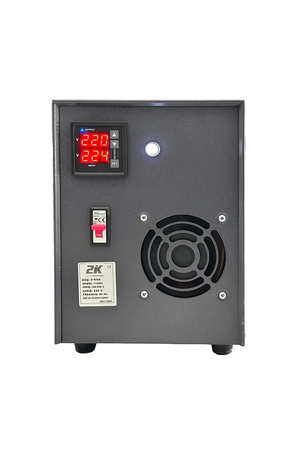 Servo 5kv 160-260v Monofaze Karavan Voltaj Regülatörü - 2