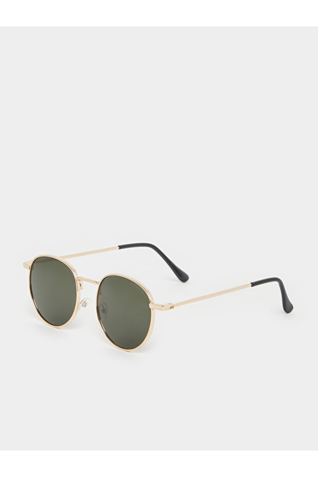 Round Sunglasses with Nose Pads