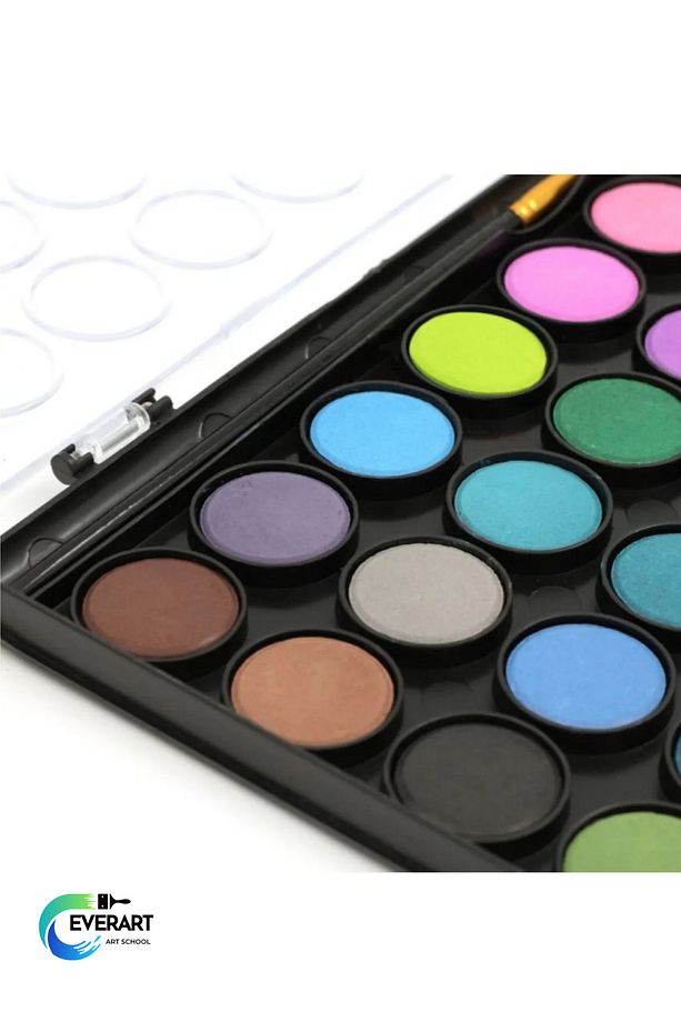 Art-x Sulu Boya Canlı Renkler Profesyonel Pigment 48 Renk - 3
