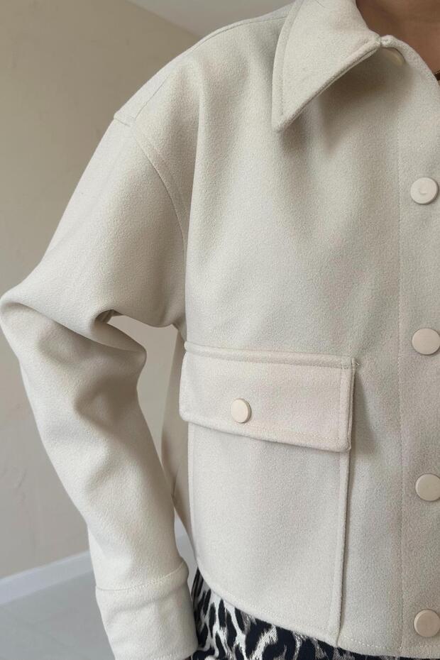 KISA KAŞE GÖMLEK CEKET - 3