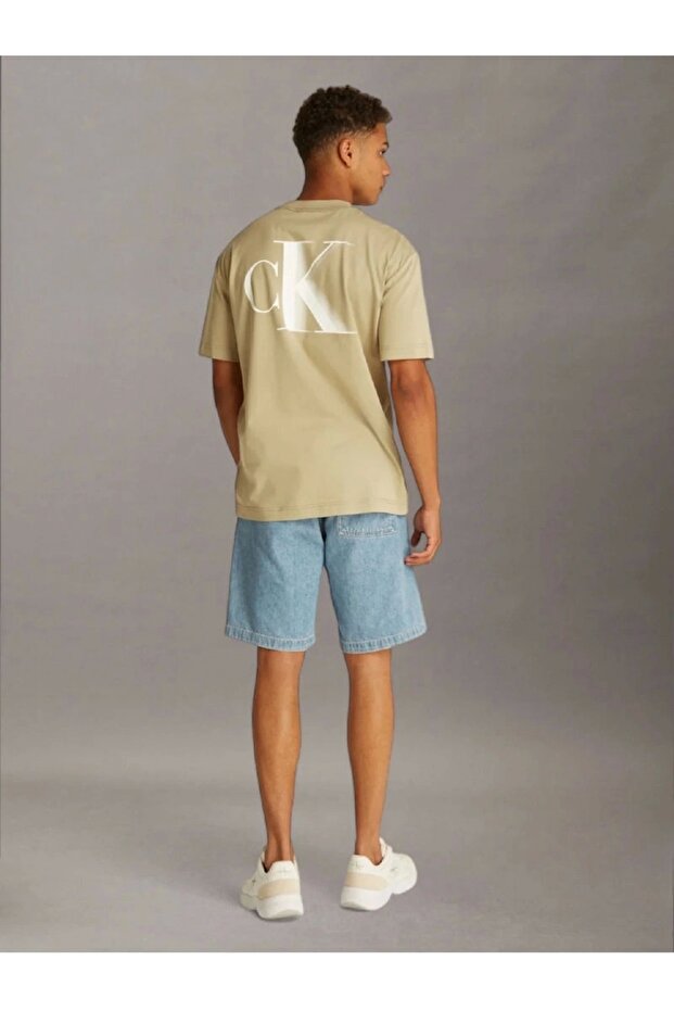CK Jeans BOLD CK TEE Erkek T-shirt J30J327475-HI0 - 4