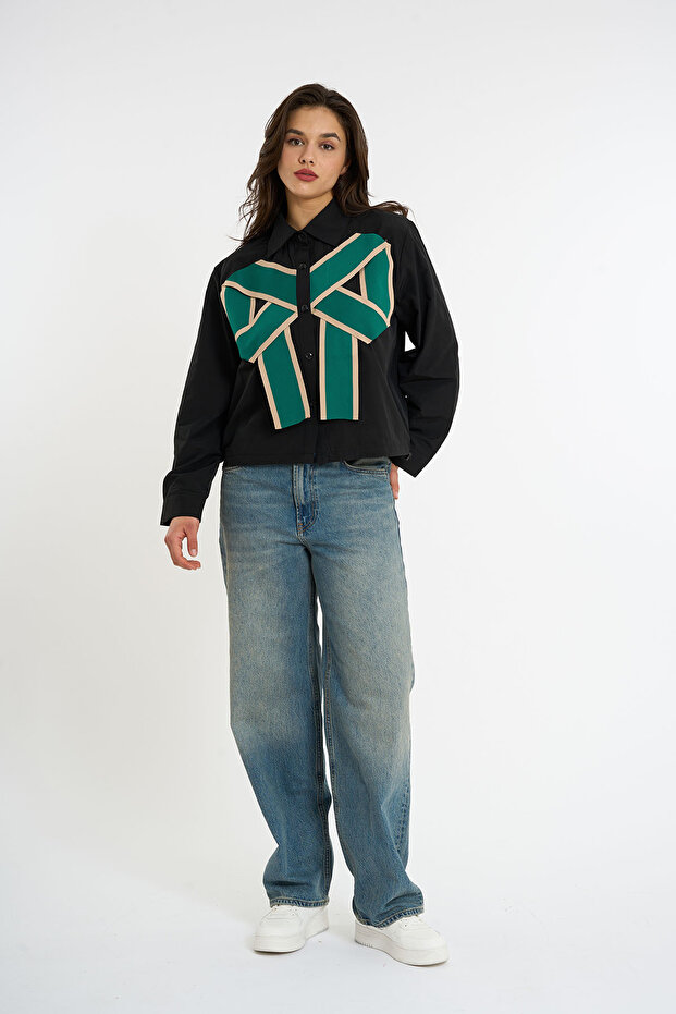 Fiyonk Detaylı Gömlek - 3