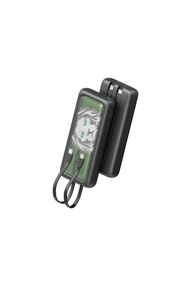 Le Lion Integrated 10000Mah Power Bank - Black