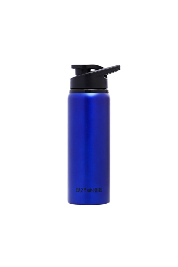 Stainless Steel Sports Water Bottle - Blue, 700ml